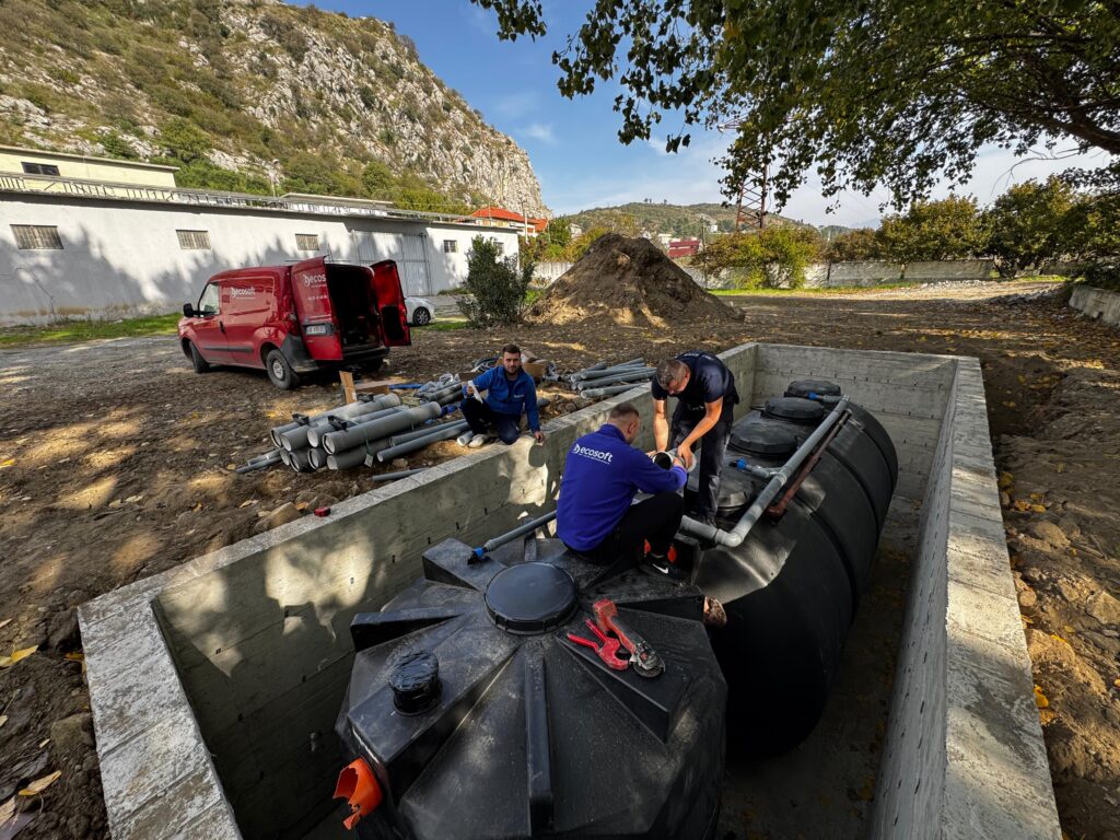 waste water shqiponja